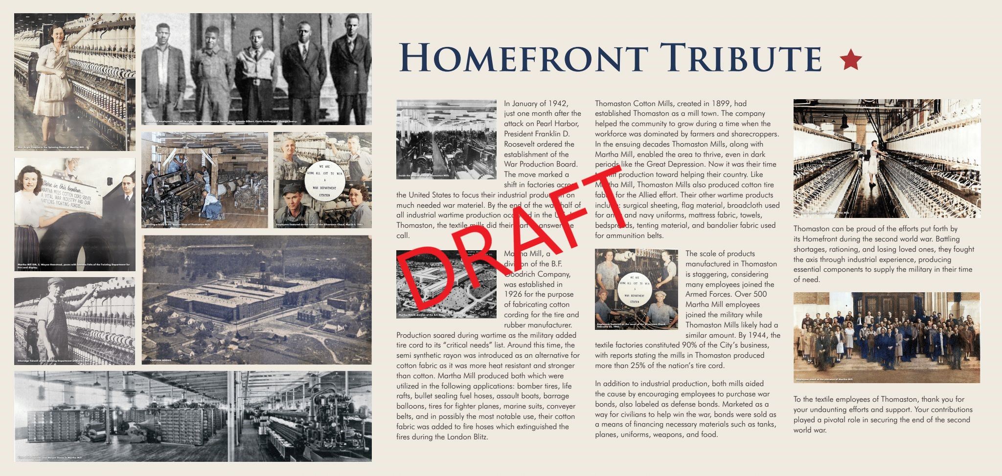 Textile Tribute Panel 9.16