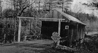 Auchumpkee Creek Covered Bridge 1950
