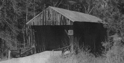 Auchumpkee Creek Covered Bridge in 1940
